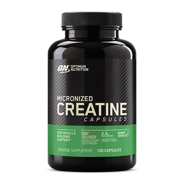 Optimum Nutrition	Micronized Creatine Capsules	100 caps
