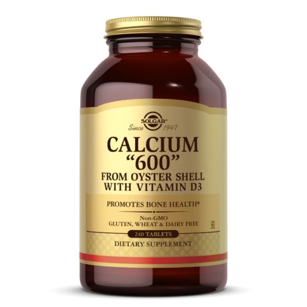 Solgar	Calcium 600 with vit D3	240 tabs