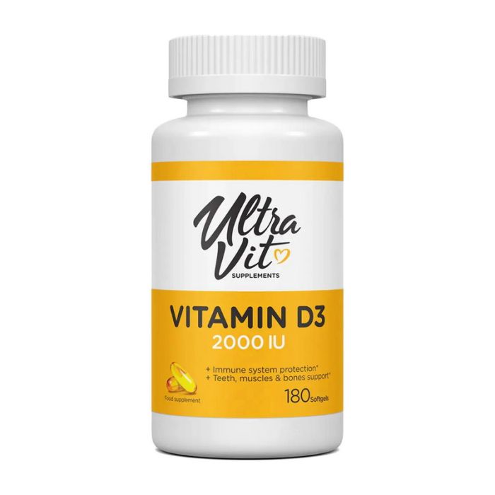 VP Lab Vitamin D3 2000 IU - 180 softgels