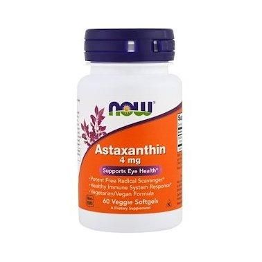 NOW Foods Astaxanthin 4 mg 60 softgels