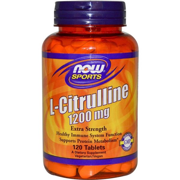 NOW Foods L-Citrulline 1200 mg 120 tabs