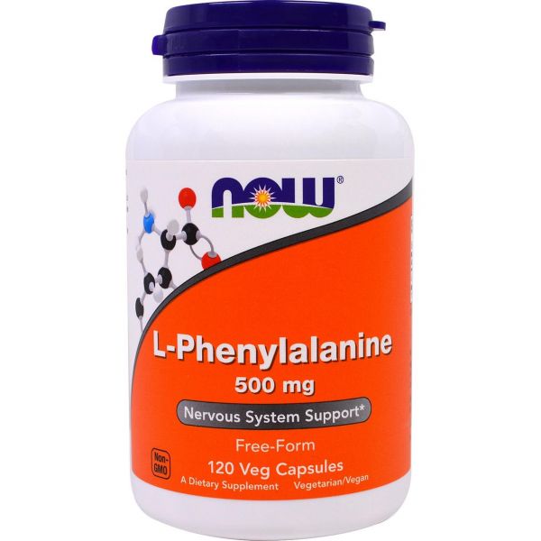 NOW Foods L-Phenylalanine 500mg 120 caps