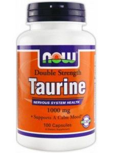 NOW Foods L-Taurine 1000 mg 100 caps