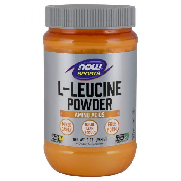 Аминокислоты NOW L-Leucine Powder (255 г)