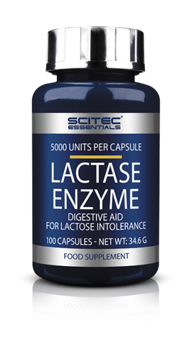 Лактаза Scitec Nutrition Lactase Enzyme 100 капсул (100 порций)