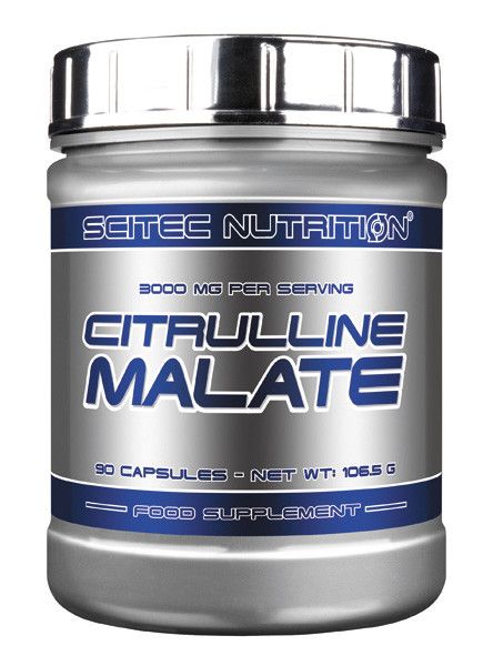 Аминокислоты  Scitec Nutrition Citrulline Malate 90 капсул (30 порций)