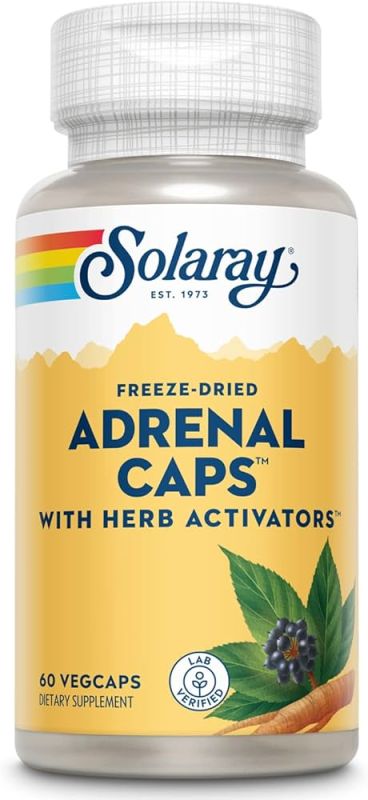 Solaray Adrenal 170mg - 60 vcaps