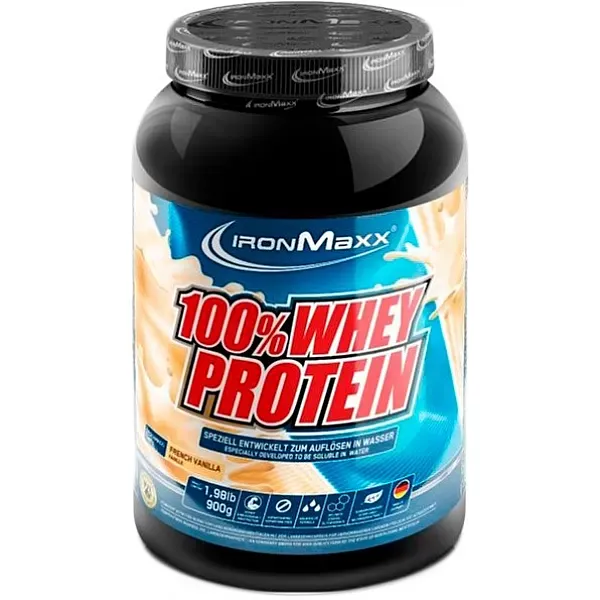 IronMaxx 100% Whey Protein 900 грам