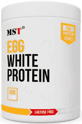 MST® EGG White Protein Vanilla | Lactose free | Яєчний протеїн Ваніль 500 грам
